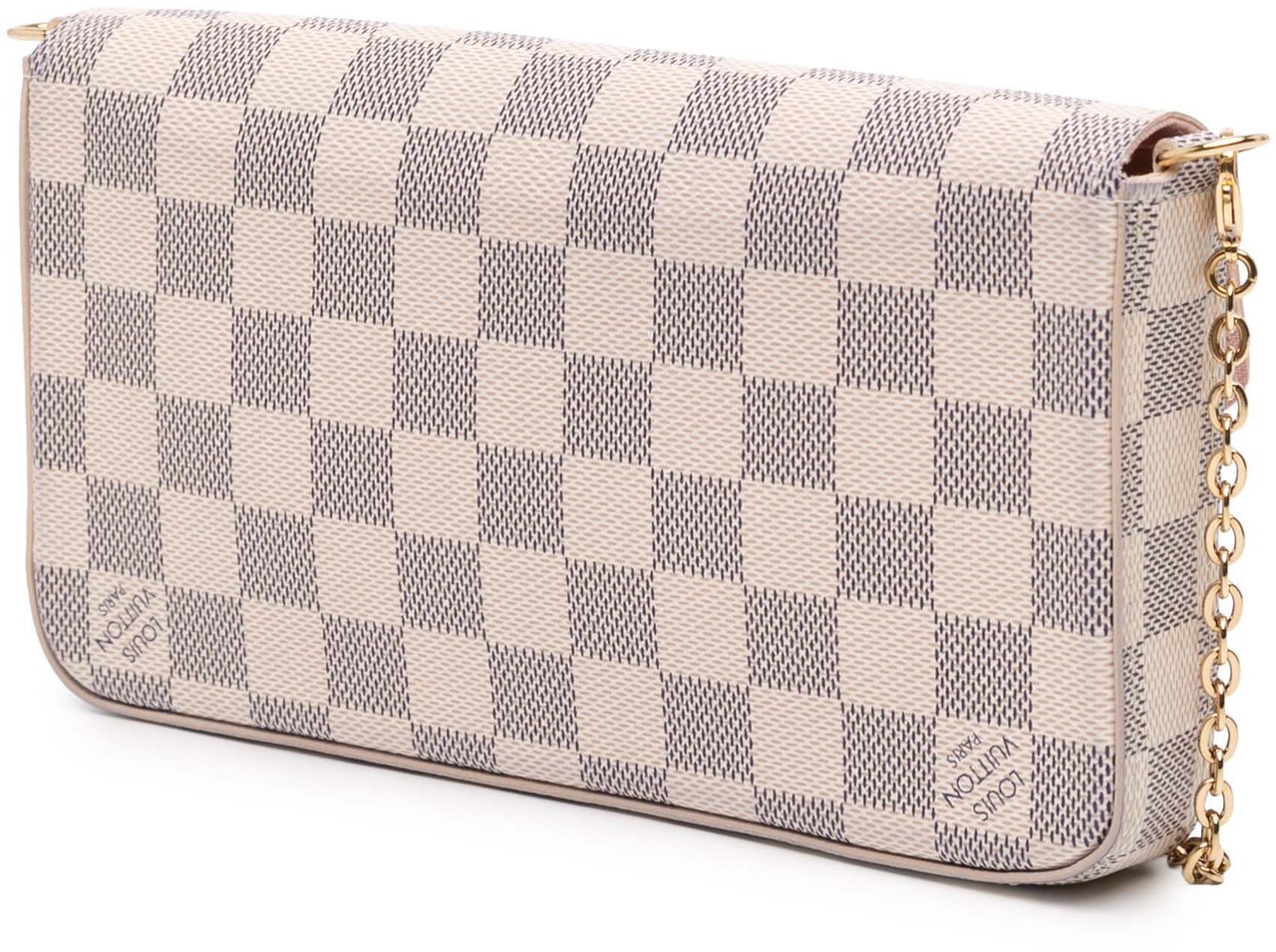 Louis Vuitton Damier Azur Pochette Felicie Wit