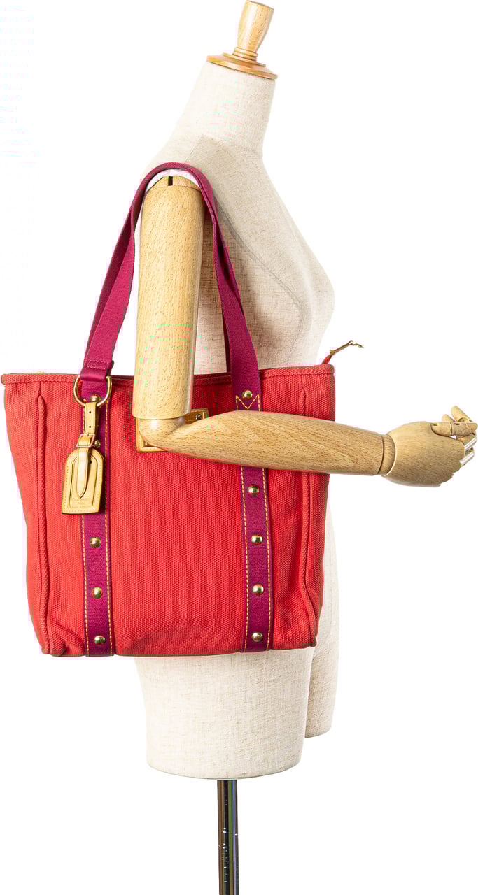 Louis Vuitton Antigua Cabas MM Rood