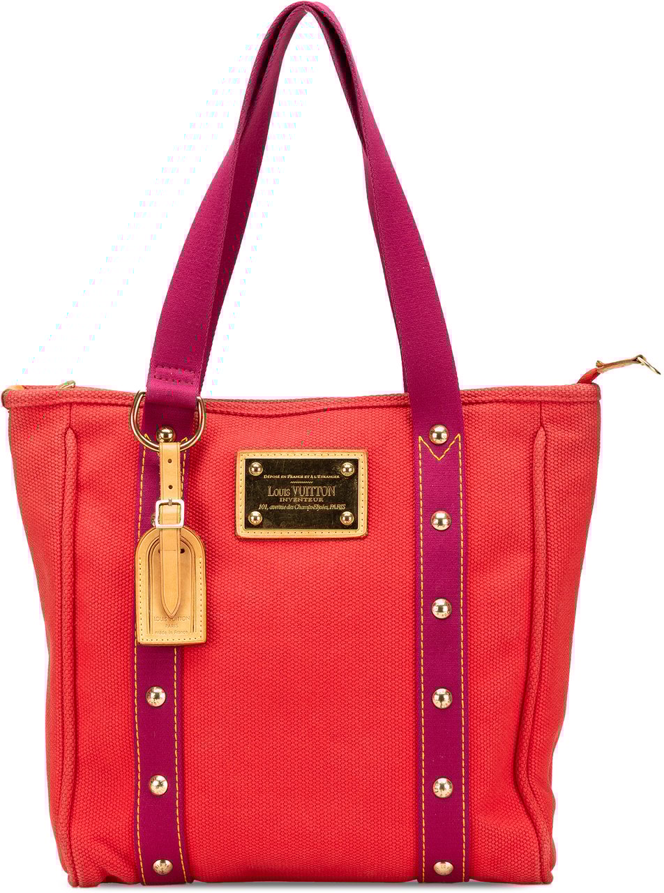 Louis Vuitton Antigua Cabas MM Rood