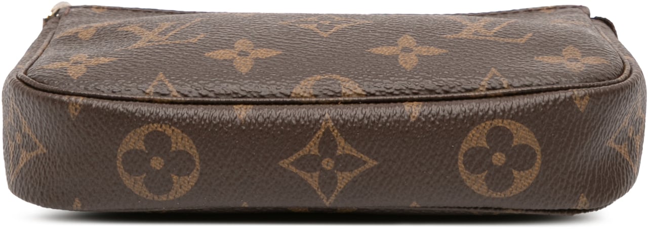 Louis Vuitton Monogram Mini Pochette Accessoires Bruin