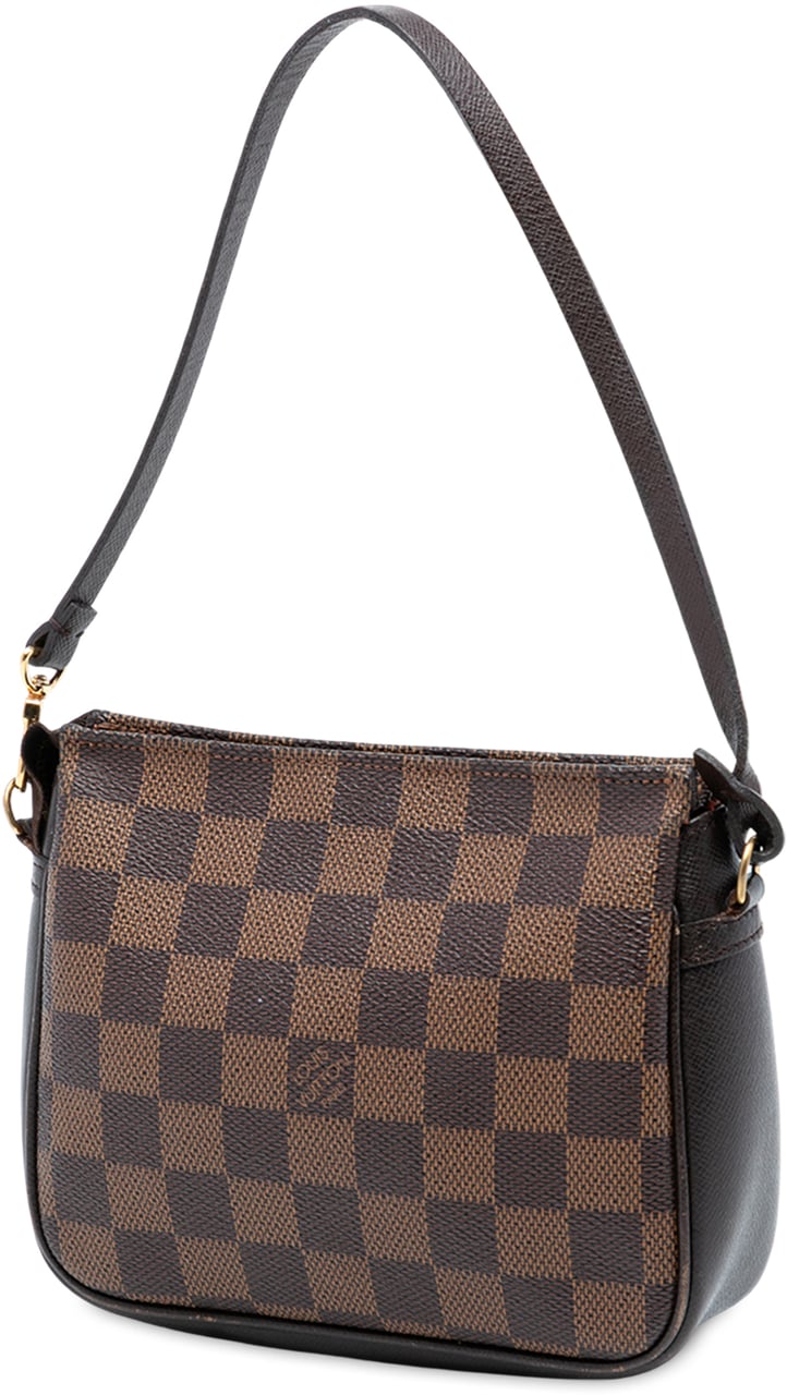 Louis Vuitton Damier Ebene Trousse Pochette Bruin