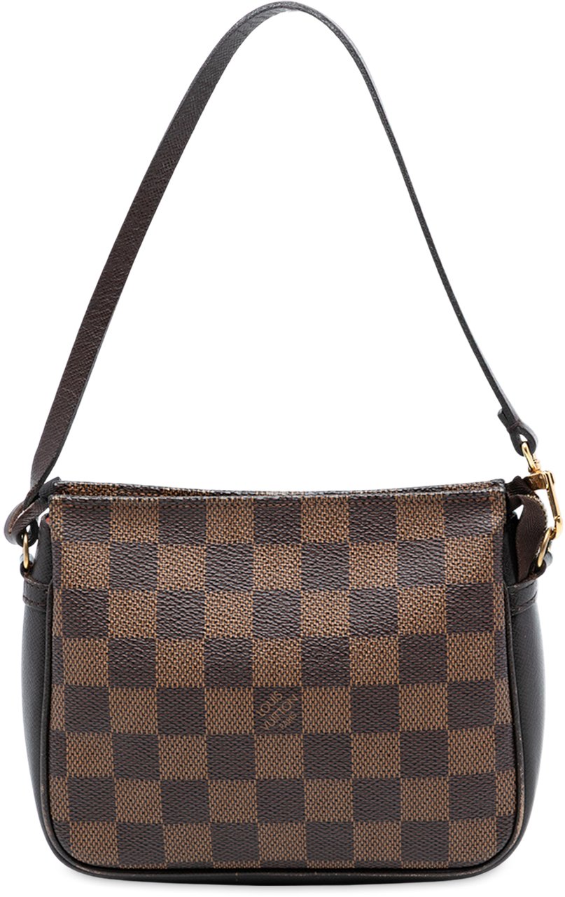 Louis Vuitton Damier Ebene Trousse Pochette Bruin