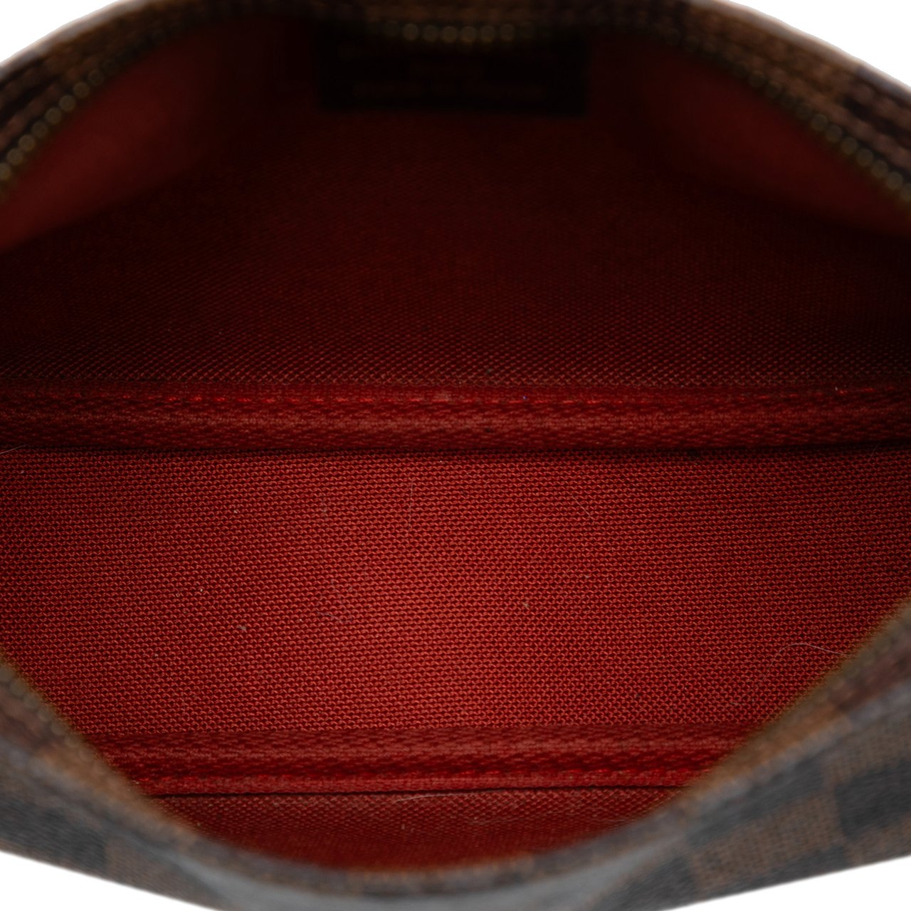 Louis Vuitton Damier Ebene Trousse Pochette Bruin