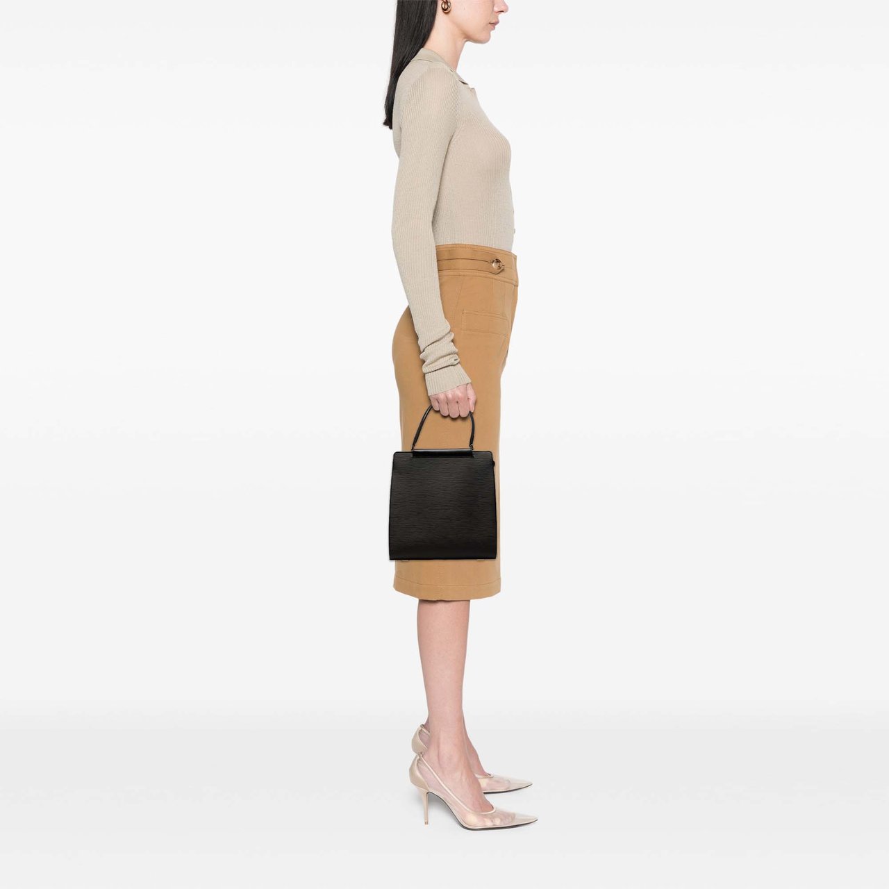 Louis Vuitton Epi Figari MM Zwart