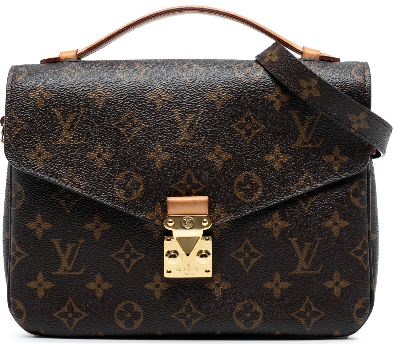 Louis Vuitton Monogram Pochette Metis Bruin
