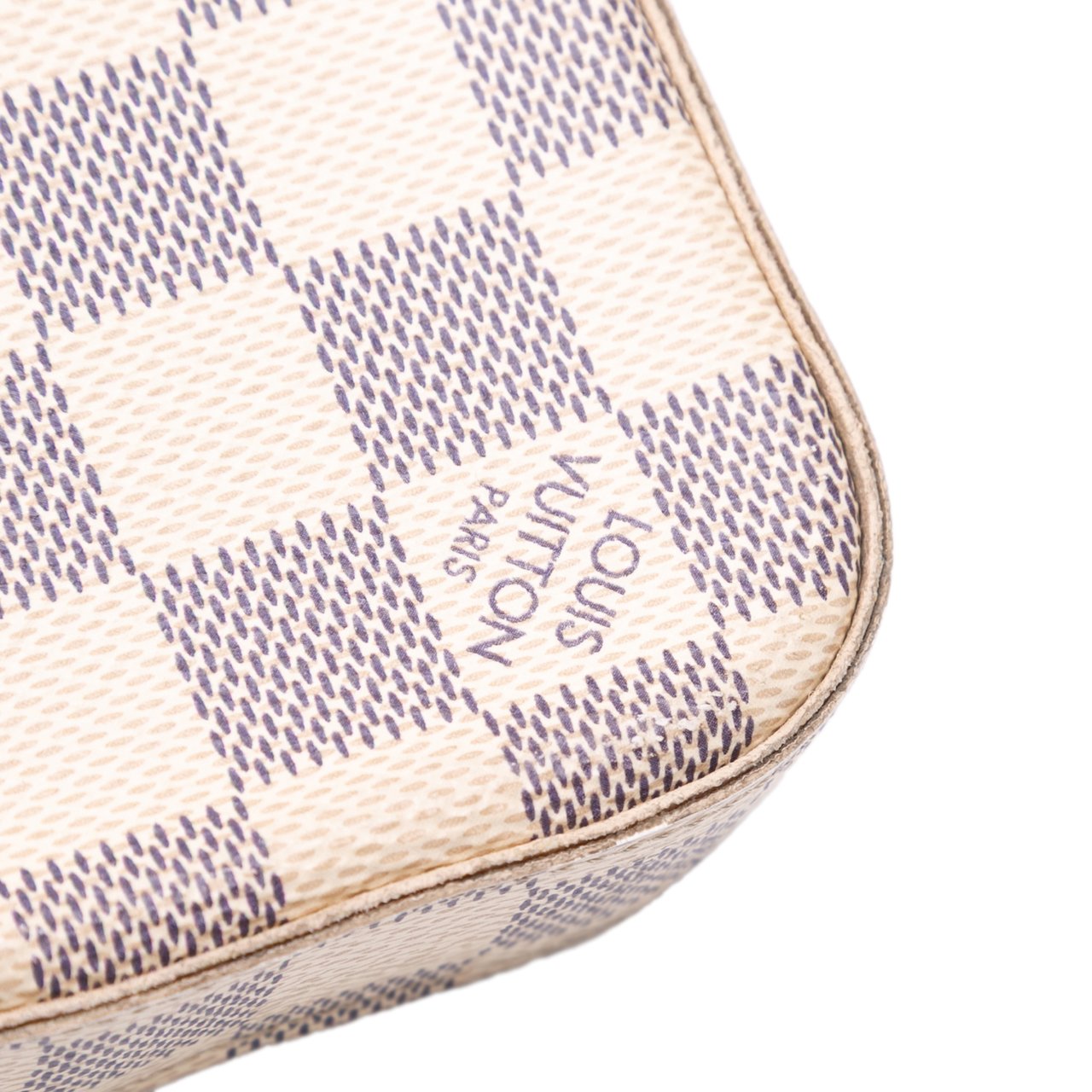 Louis Vuitton Damier Azur Pochette Felicie Wit