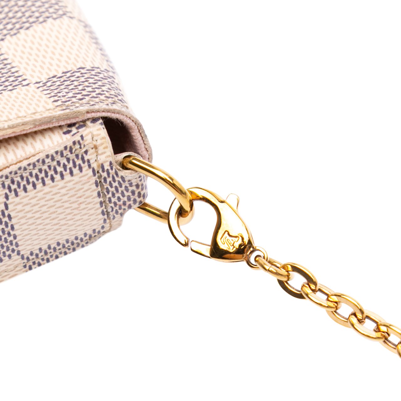 Louis Vuitton Damier Azur Pochette Felicie Wit