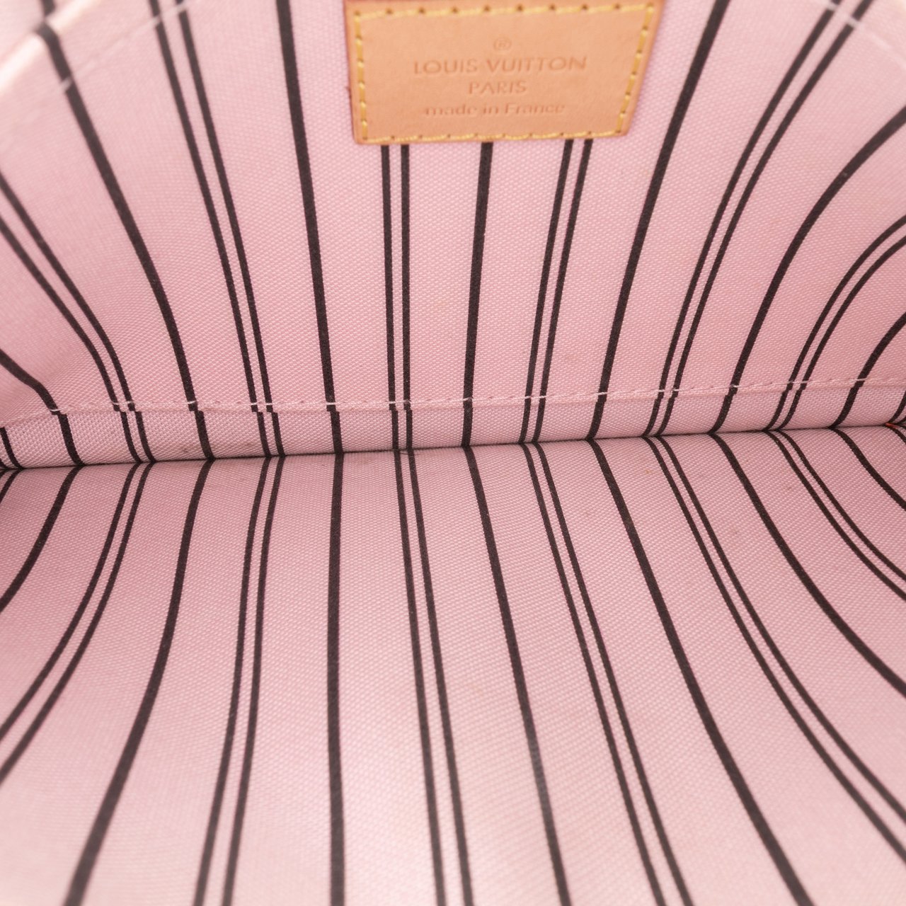 Louis Vuitton Monogram Neverfull Pochette Bruin