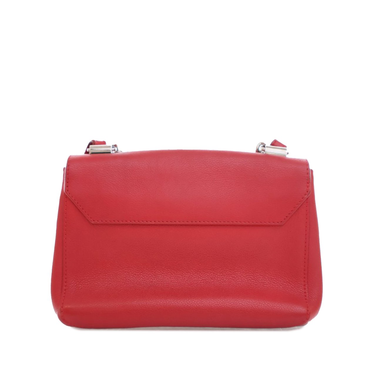 Louis Vuitton Leather Lockme II BB Rood