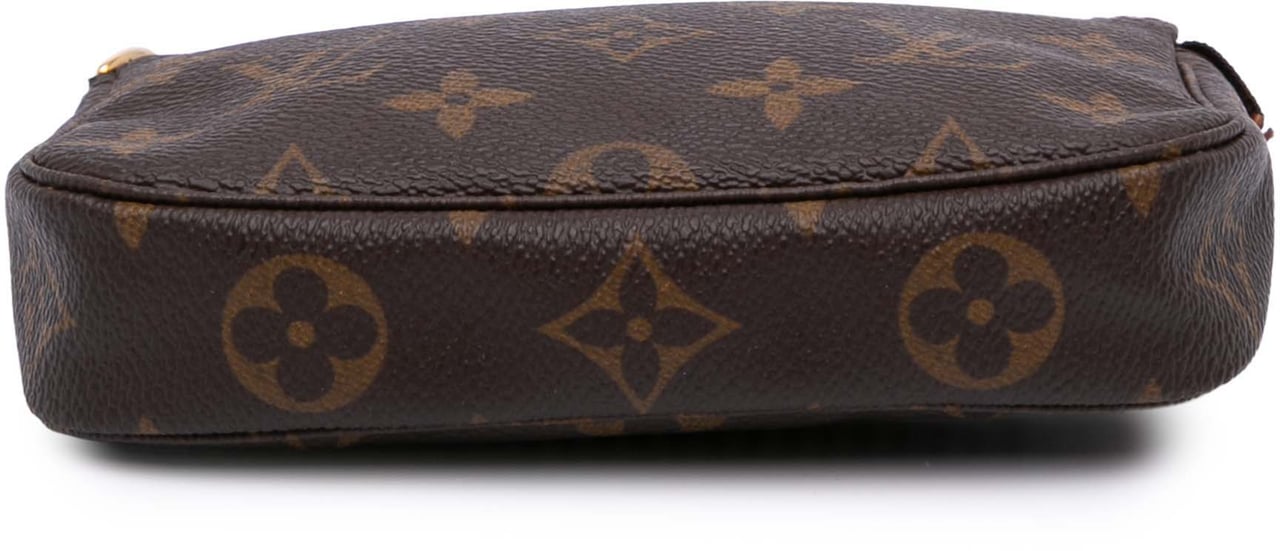 Louis Vuitton Monogram Mini Pochette Accessoires Bruin