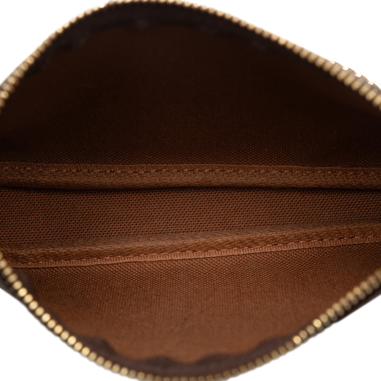 Louis Vuitton Monogram Mini Pochette Accessoires Bruin