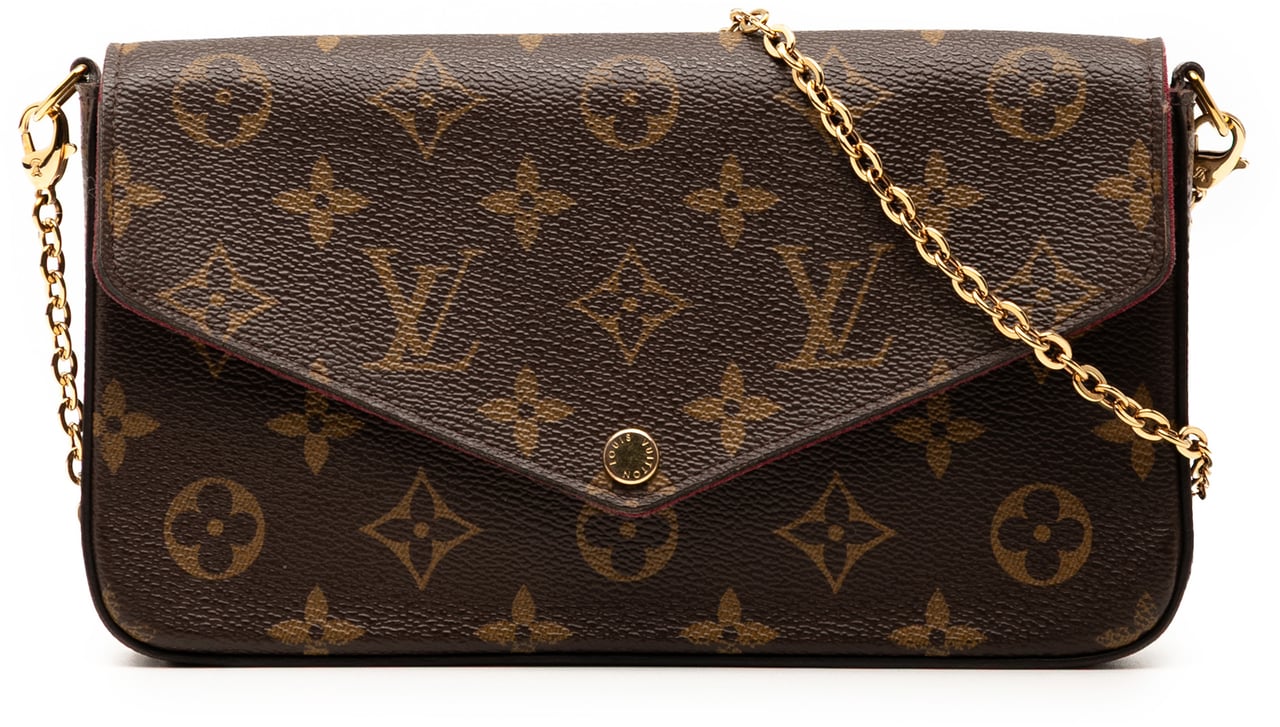 Louis Vuitton Monogram Pochette Felicie Bruin