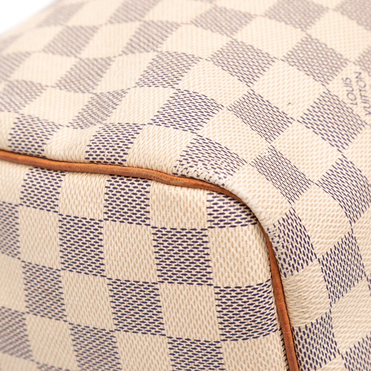 Louis Vuitton Damier Azur Speedy 30 Wit