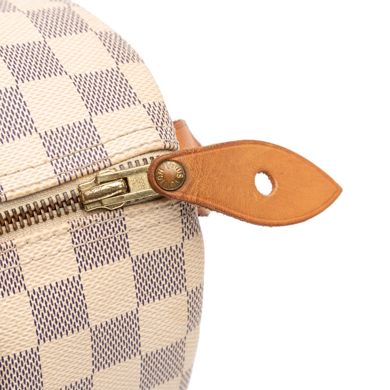 Louis Vuitton Damier Azur Speedy 30 Wit