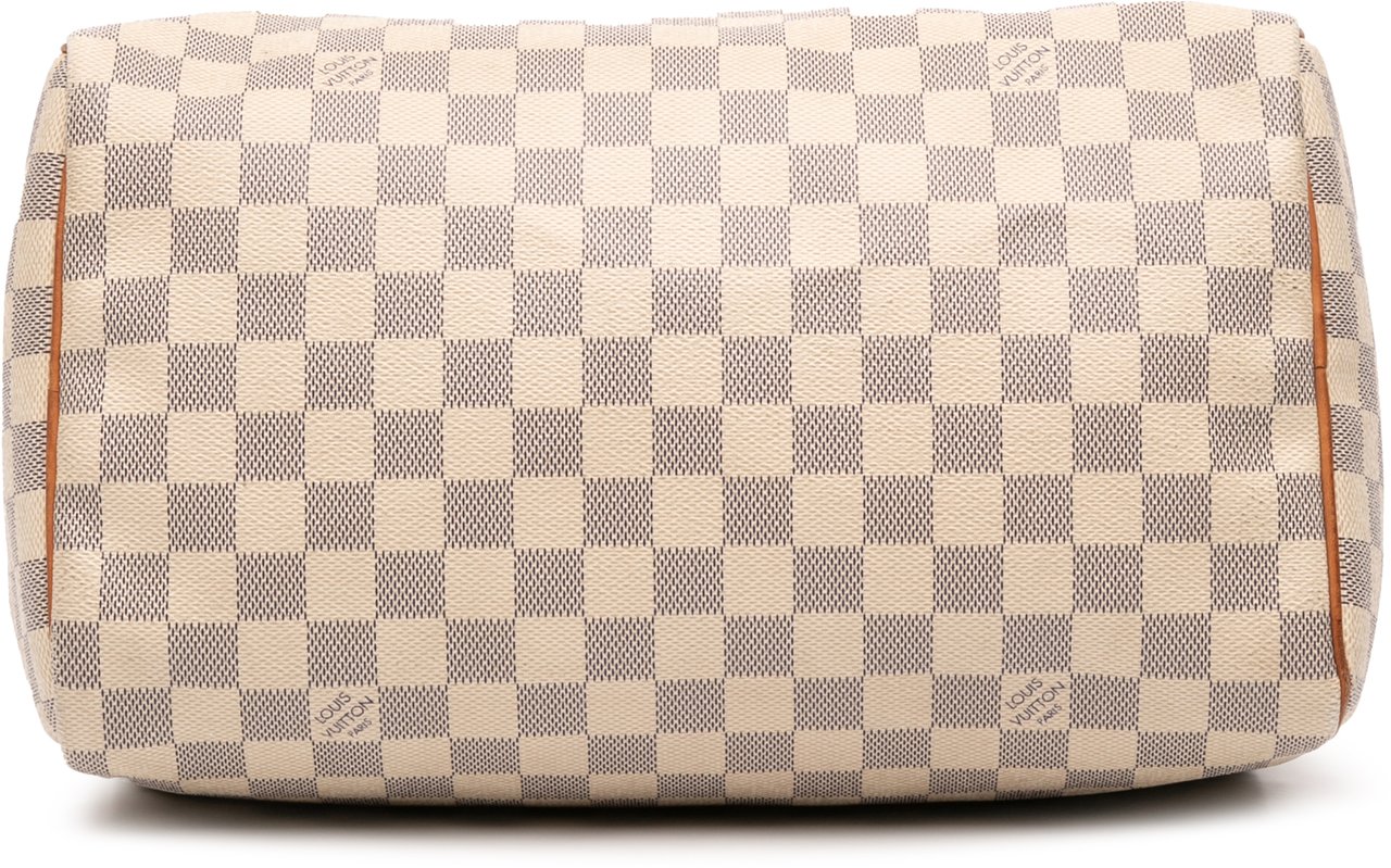 Louis Vuitton Damier Azur Speedy 30 Wit