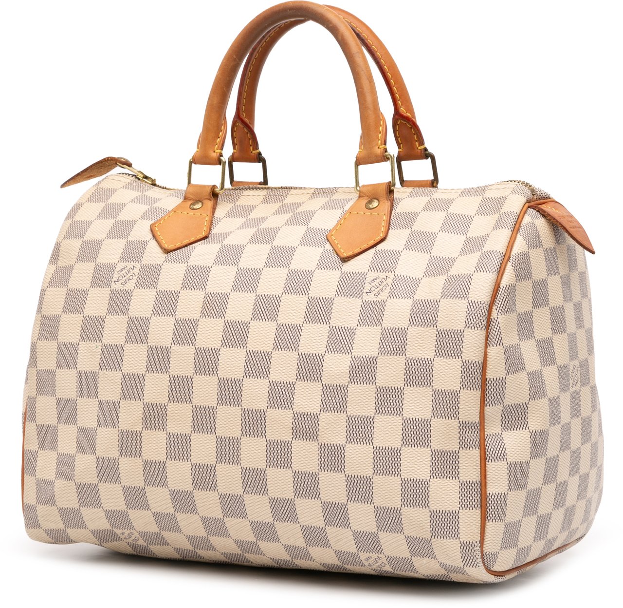 Louis Vuitton Damier Azur Speedy 30 Wit