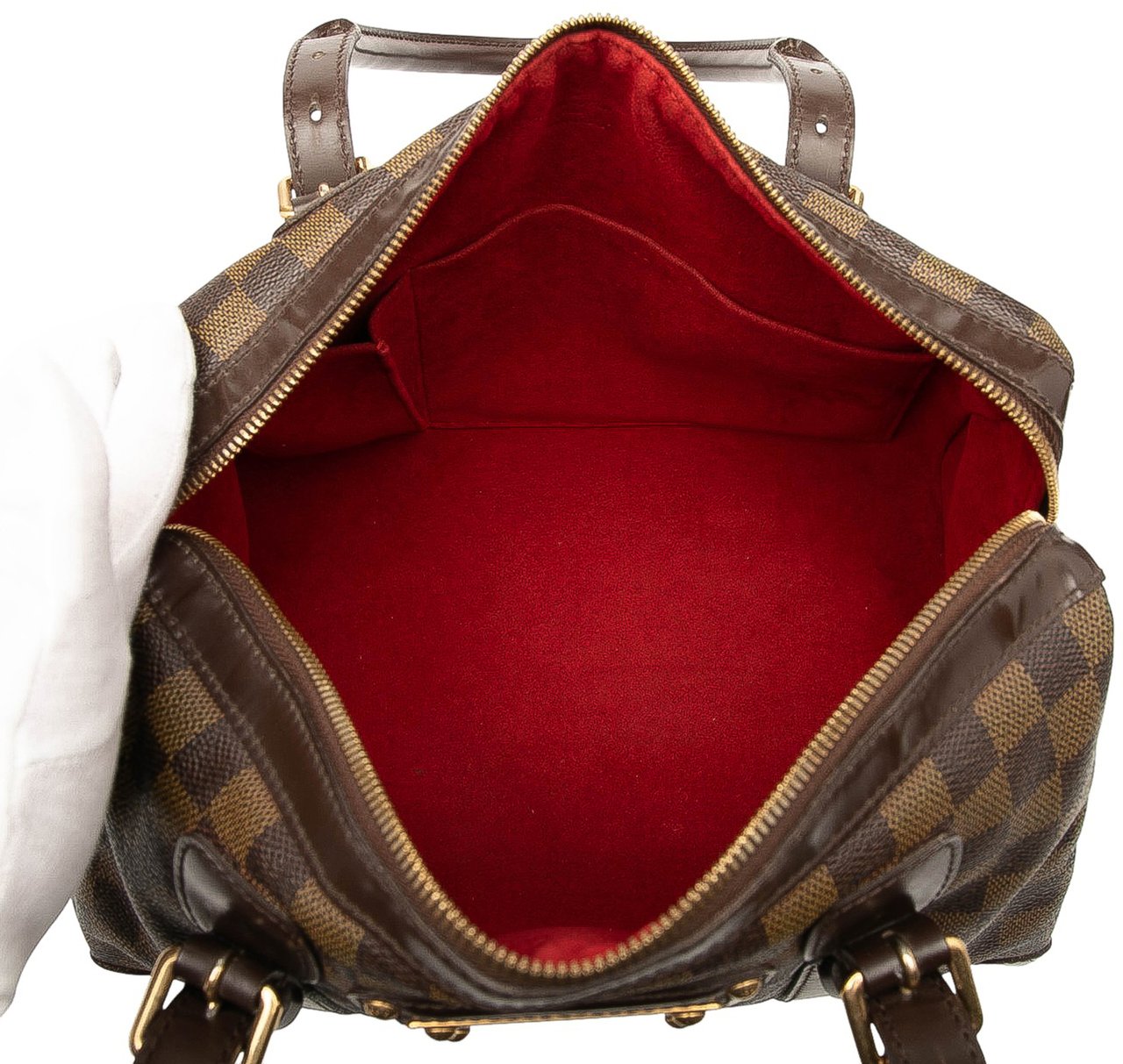 Louis Vuitton Damier Ebene Berkeley Bruin