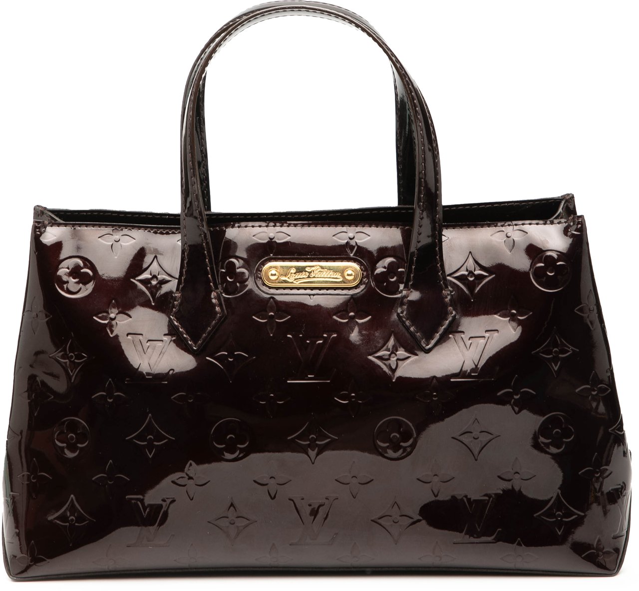 Louis Vuitton Monogram Vernis Wilshire PM Paars