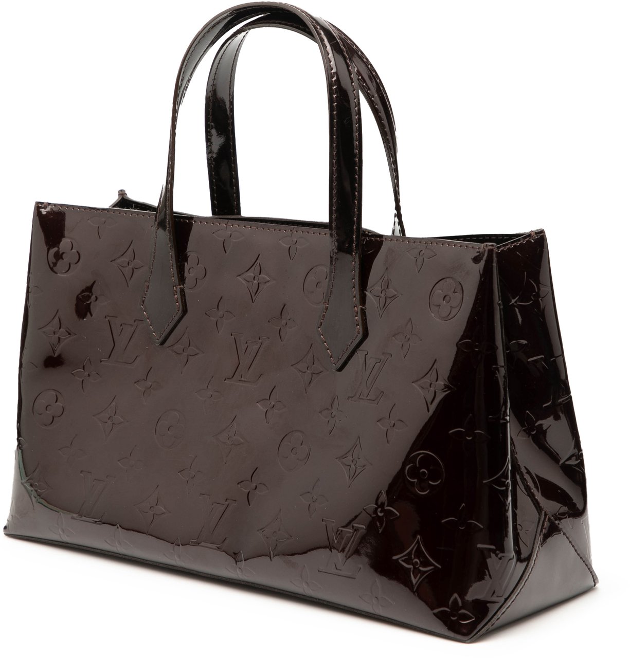 Louis Vuitton Monogram Vernis Wilshire PM Paars