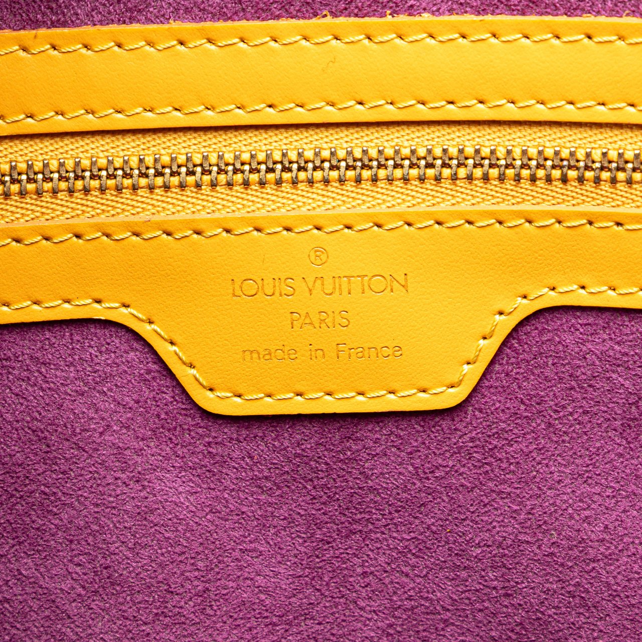 Louis Vuitton Epi Lussac Geel