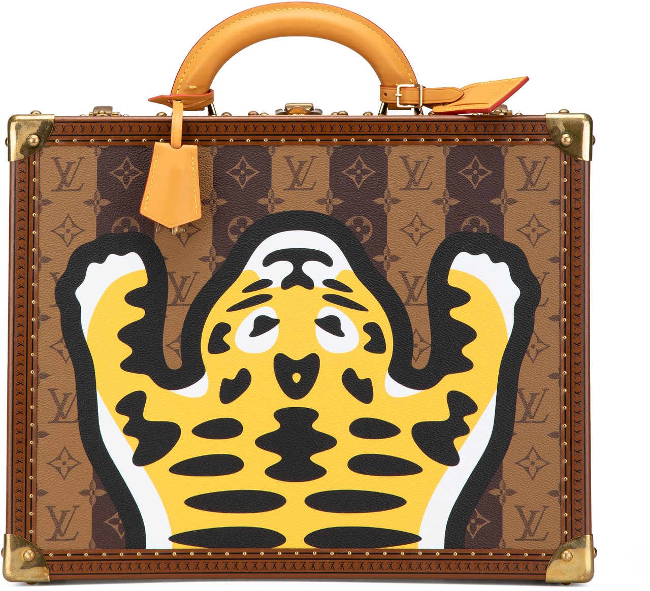 Louis Vuitton Monogram Nigo Cotteville 40 Bruin