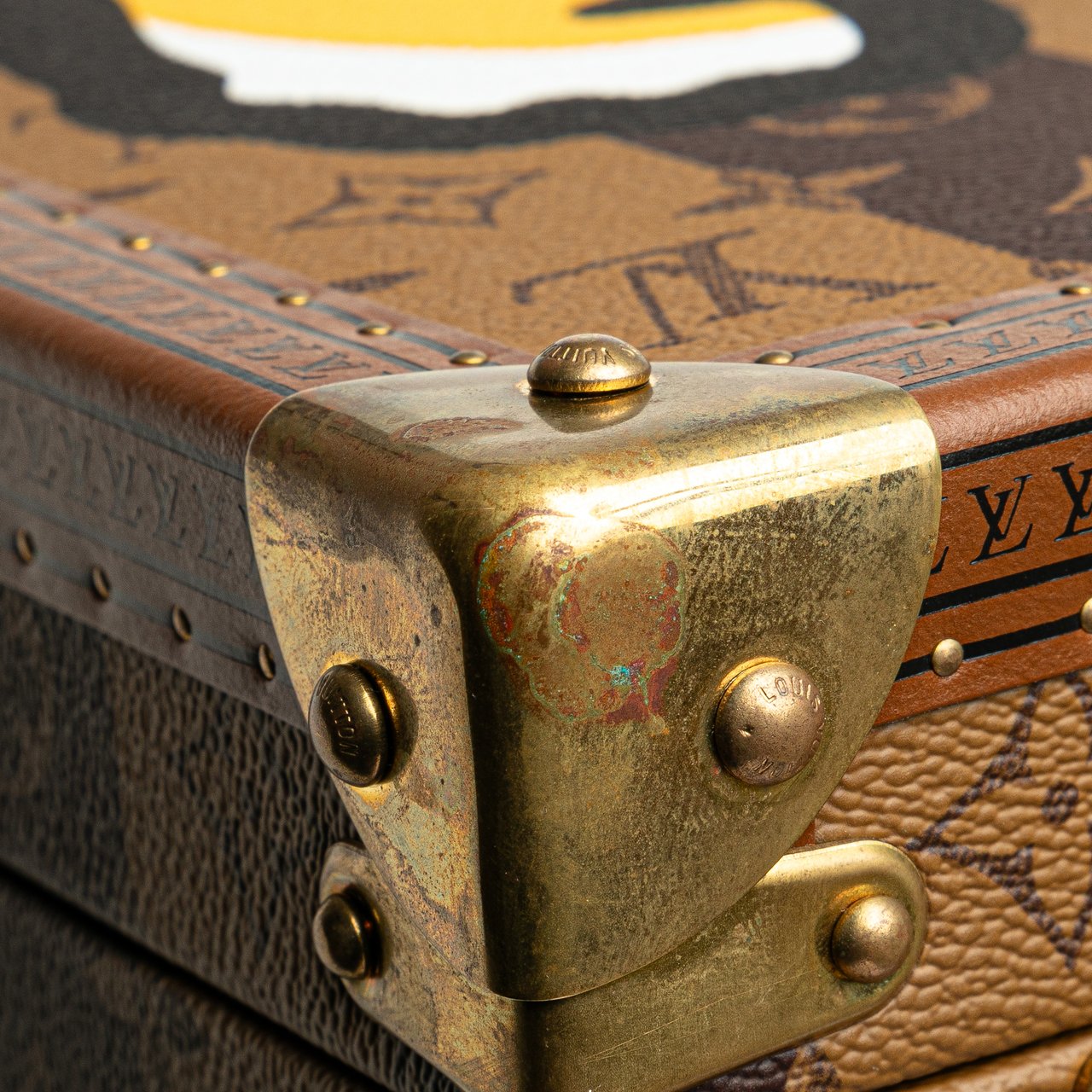 Louis Vuitton Monogram Nigo Cotteville 40 Bruin