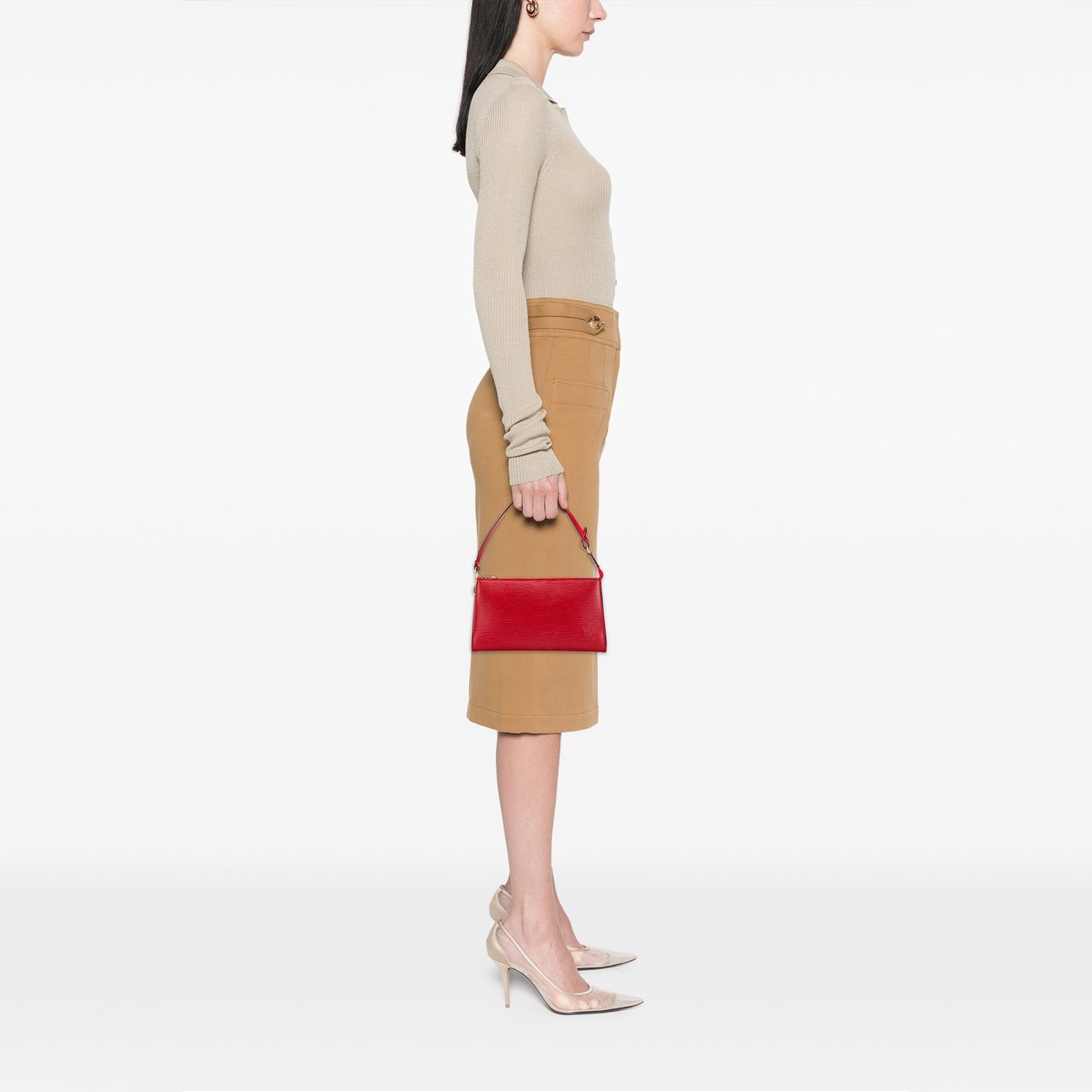 Louis Vuitton Epi Pochette Accessoires Rood