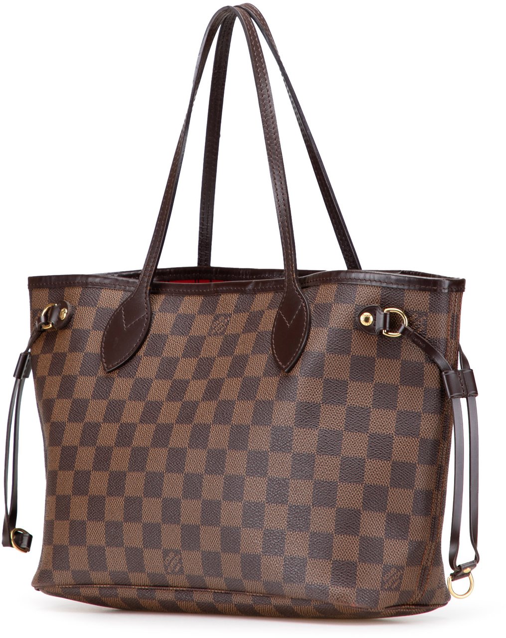 Louis Vuitton Damier Ebene Neverfull PM Bruin