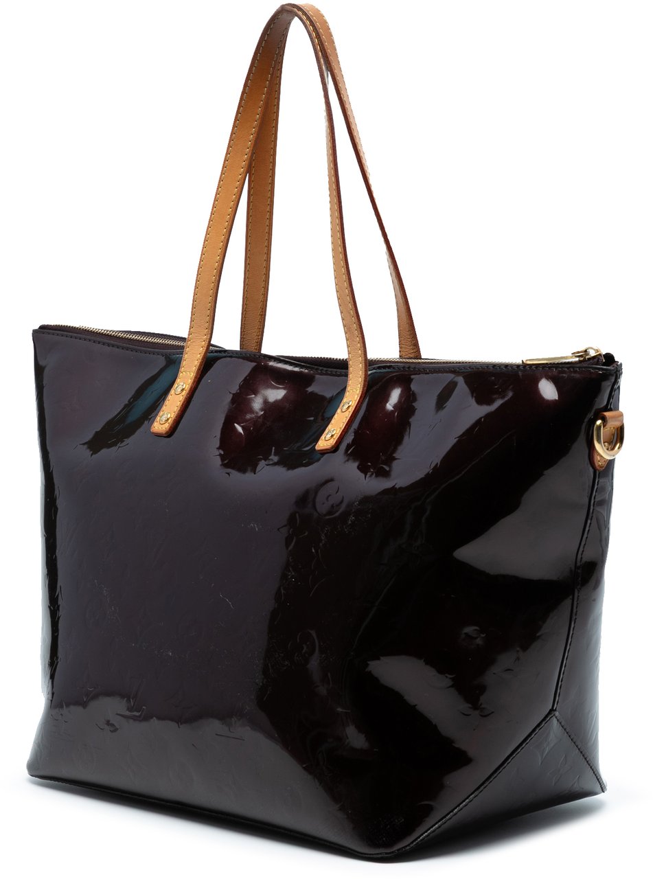 Louis Vuitton Monogram Vernis Bellevue GM Paars