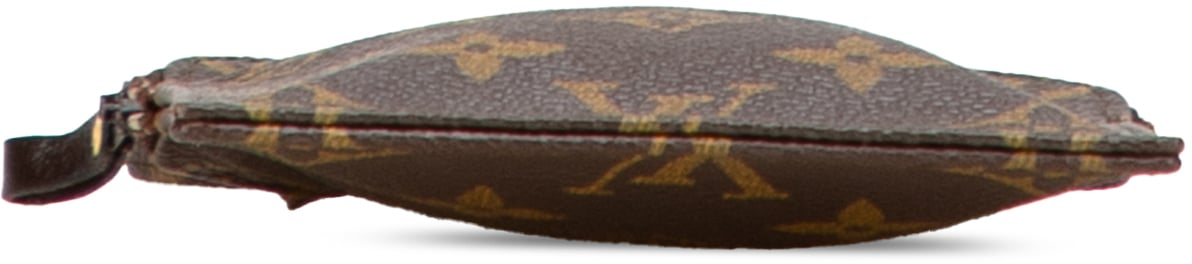 Louis Vuitton Monogram Pochette Secret Passport Holder Bruin