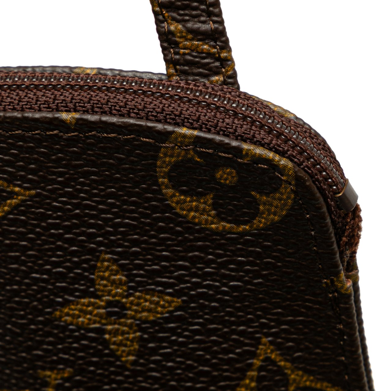 Louis Vuitton Monogram Pochette Secret Passport Holder Bruin
