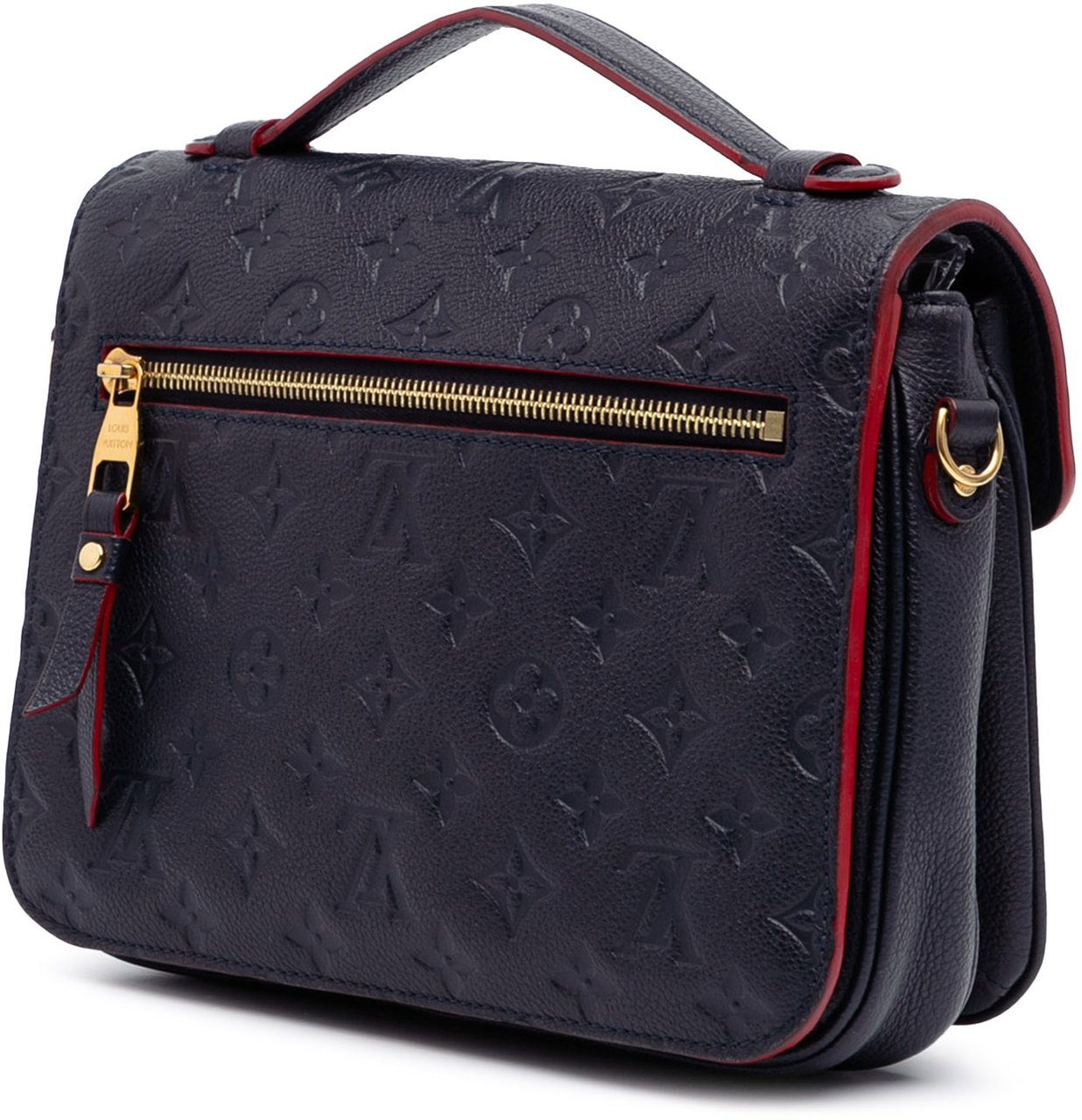 Louis Vuitton Monogram Empreinte Pochette Metis Blauw