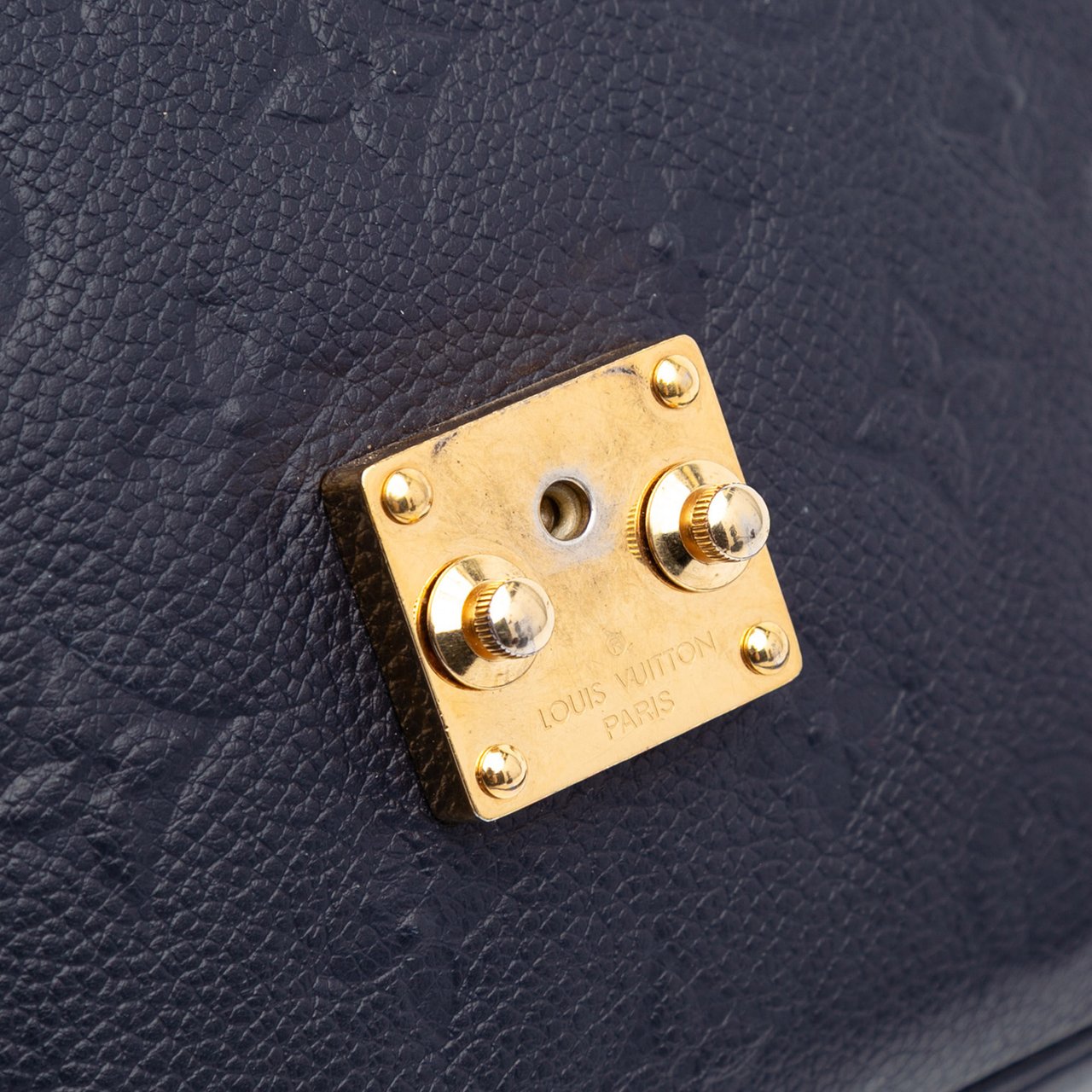 Louis Vuitton Monogram Empreinte Pochette Metis Blauw