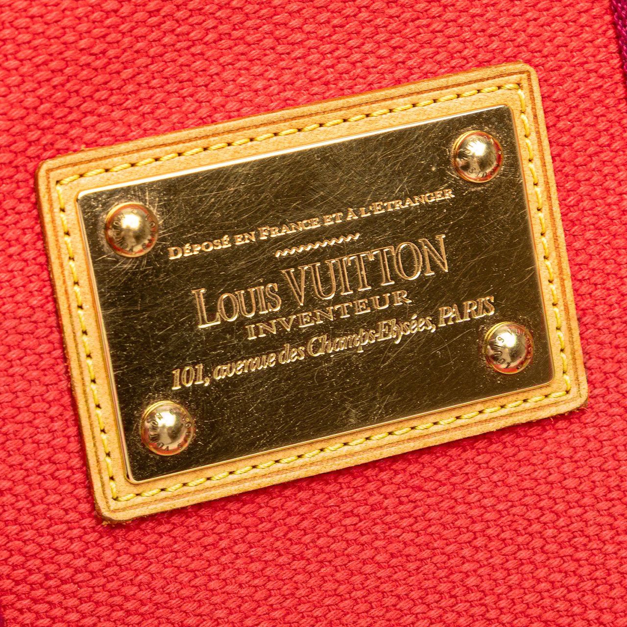 Louis Vuitton Antigua Cabas PM Rood