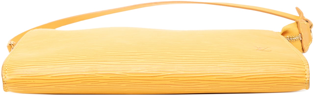 Louis Vuitton Epi Pochette Accessoires Geel