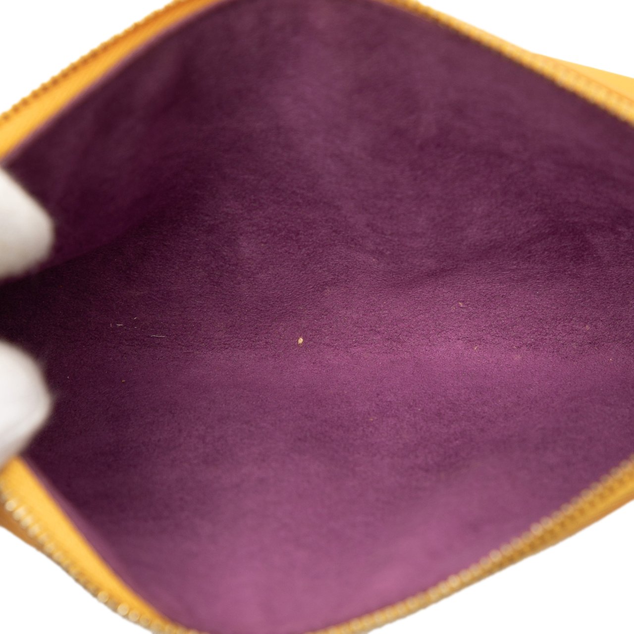 Louis Vuitton Epi Pochette Accessoires Geel