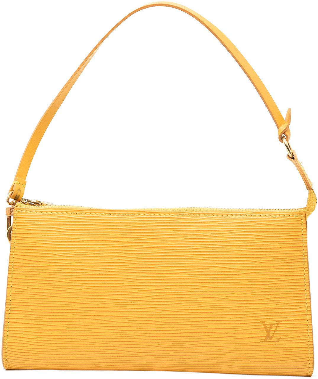 Louis Vuitton Epi Pochette Accessoires Geel