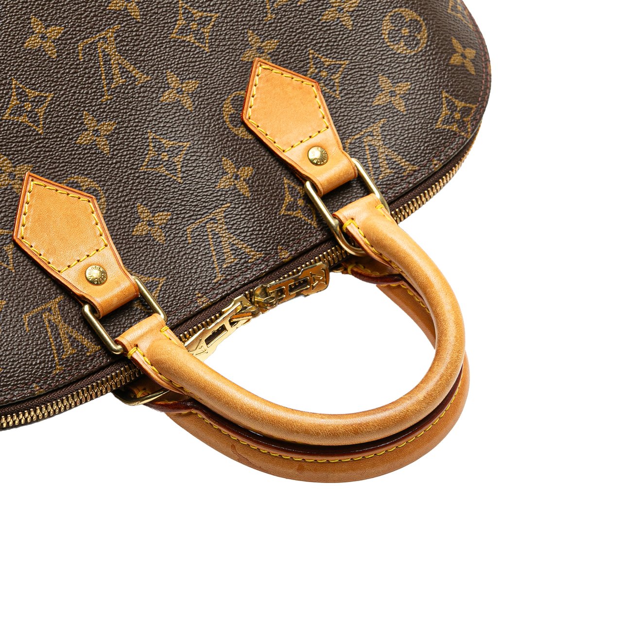 Louis Vuitton Monogram Alma PM Bruin