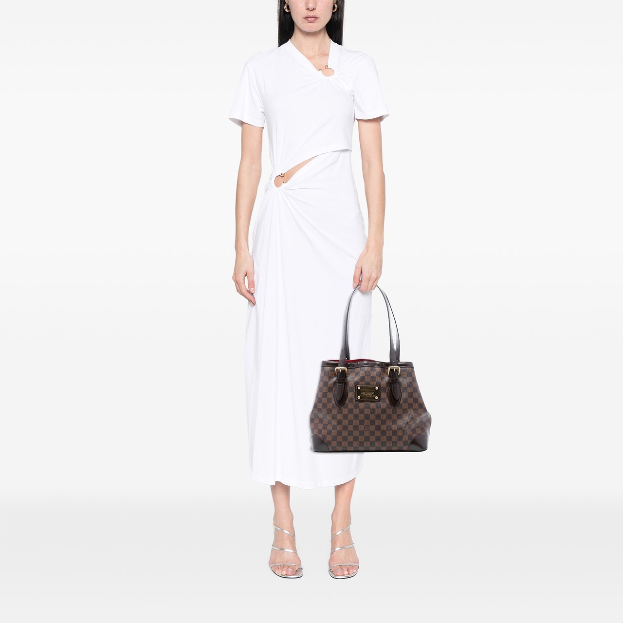 Louis Vuitton Damier Ebene Hampstead MM Bruin