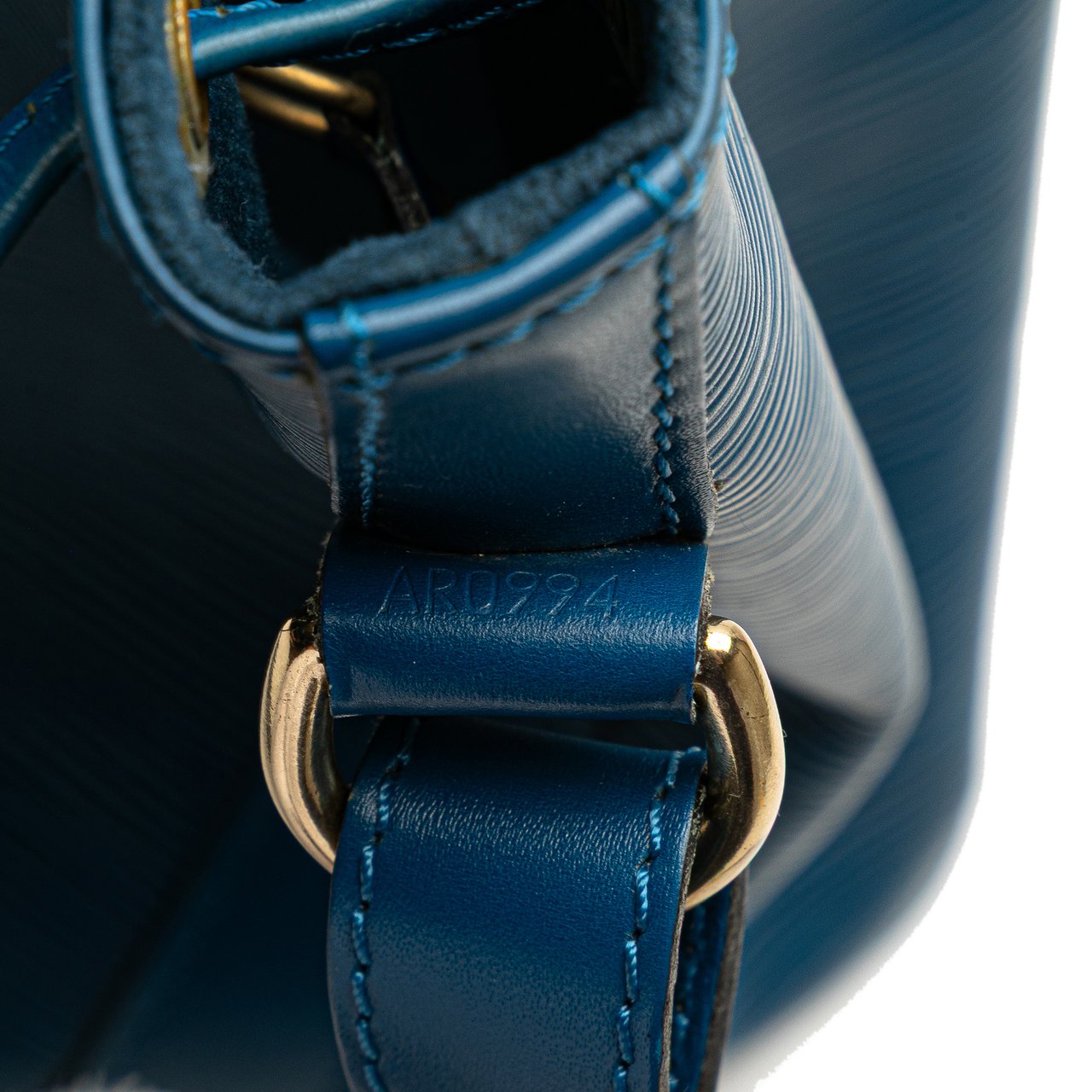 Louis Vuitton Epi Petit Noe Blauw
