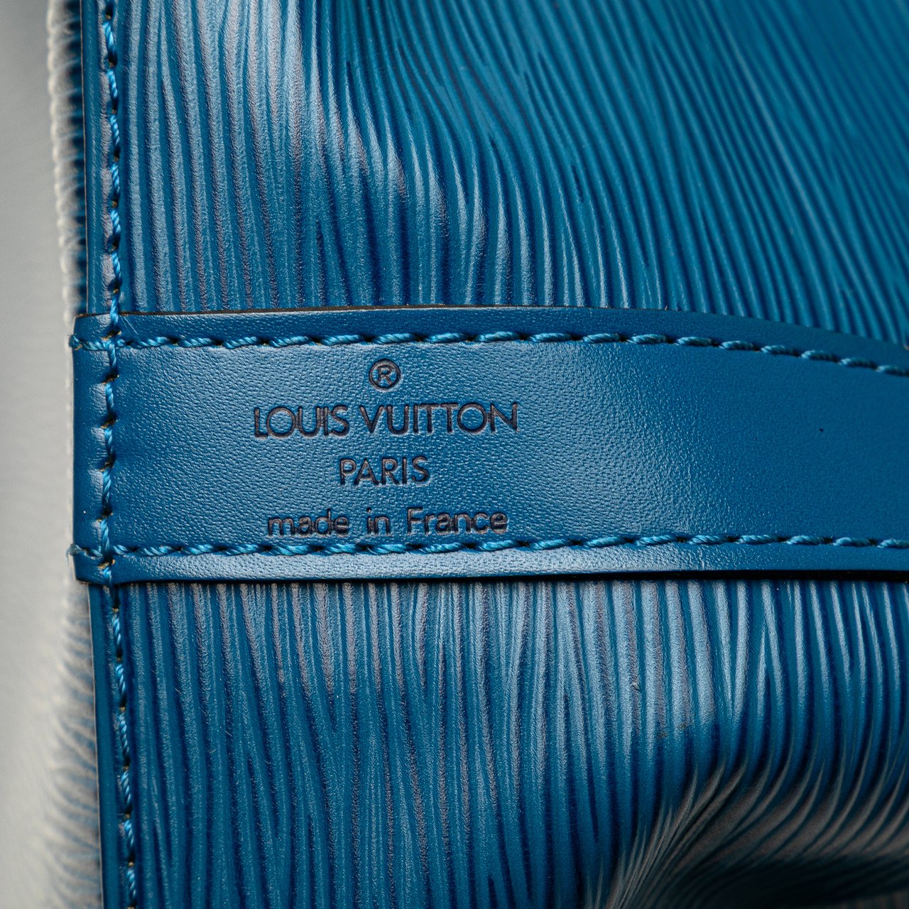 Louis Vuitton Epi Petit Noe Blauw