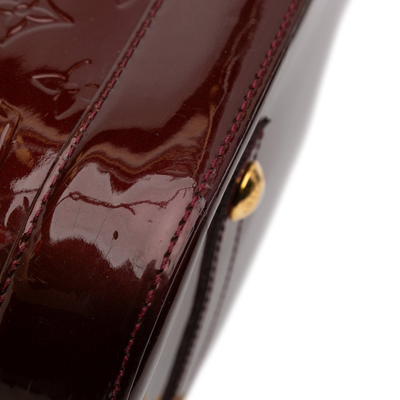 Louis Vuitton Monogram Vernis Alma GM Rood