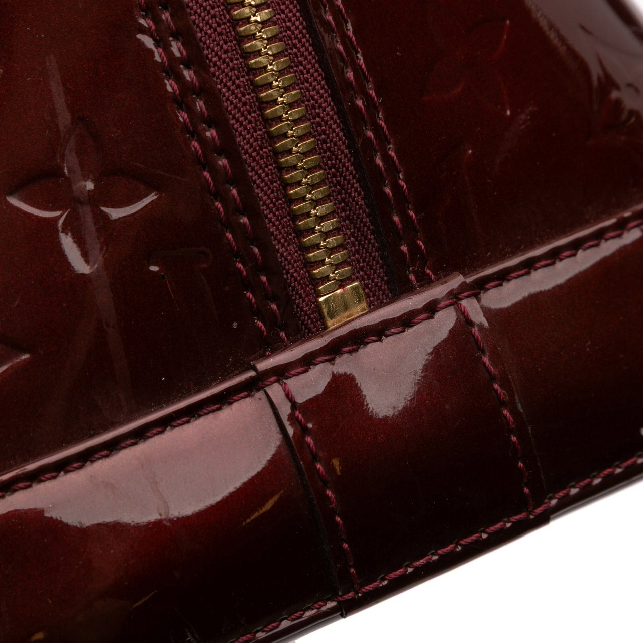 Louis Vuitton Monogram Vernis Alma GM Rood