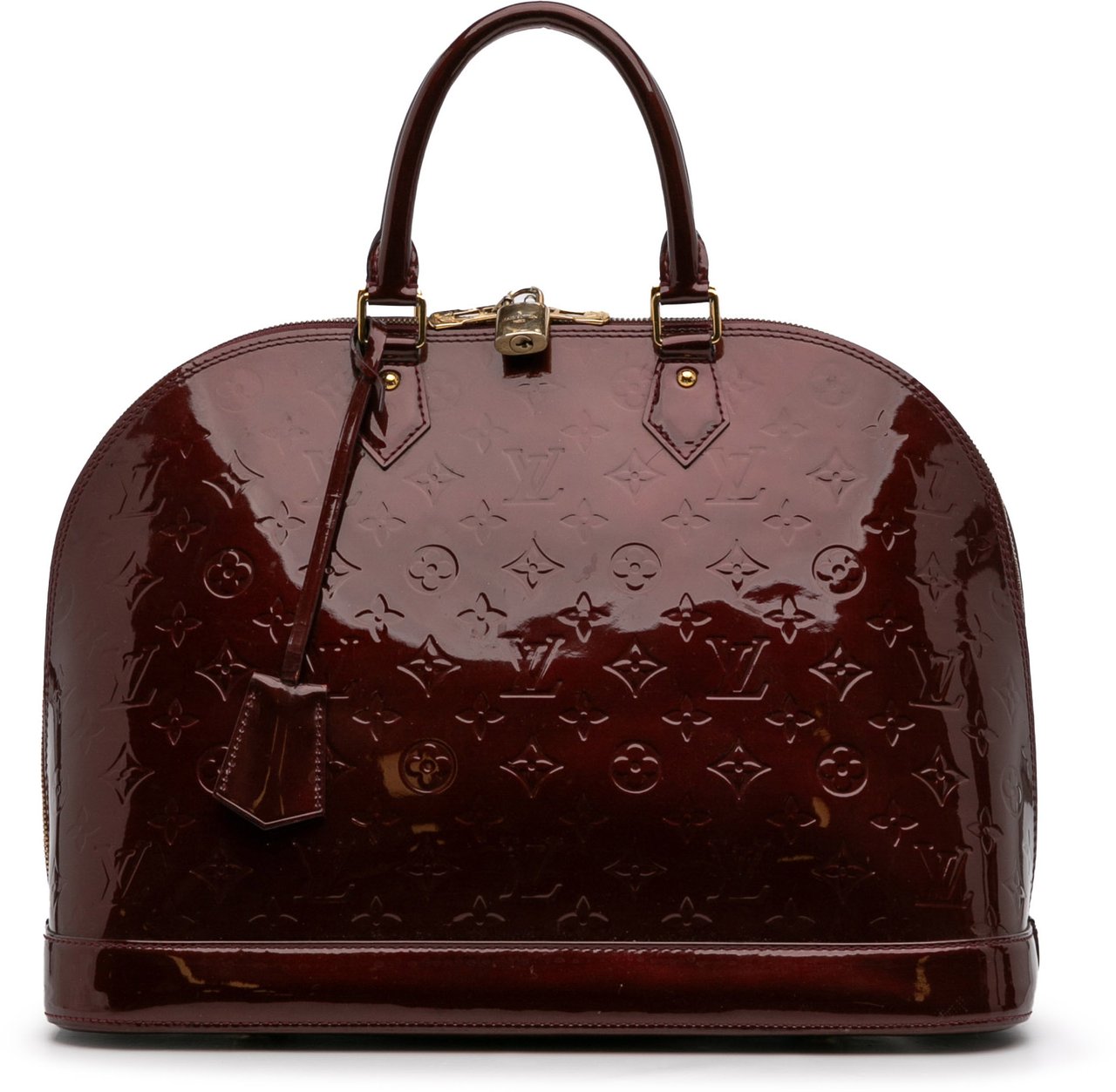 Louis Vuitton Monogram Vernis Alma GM Rood