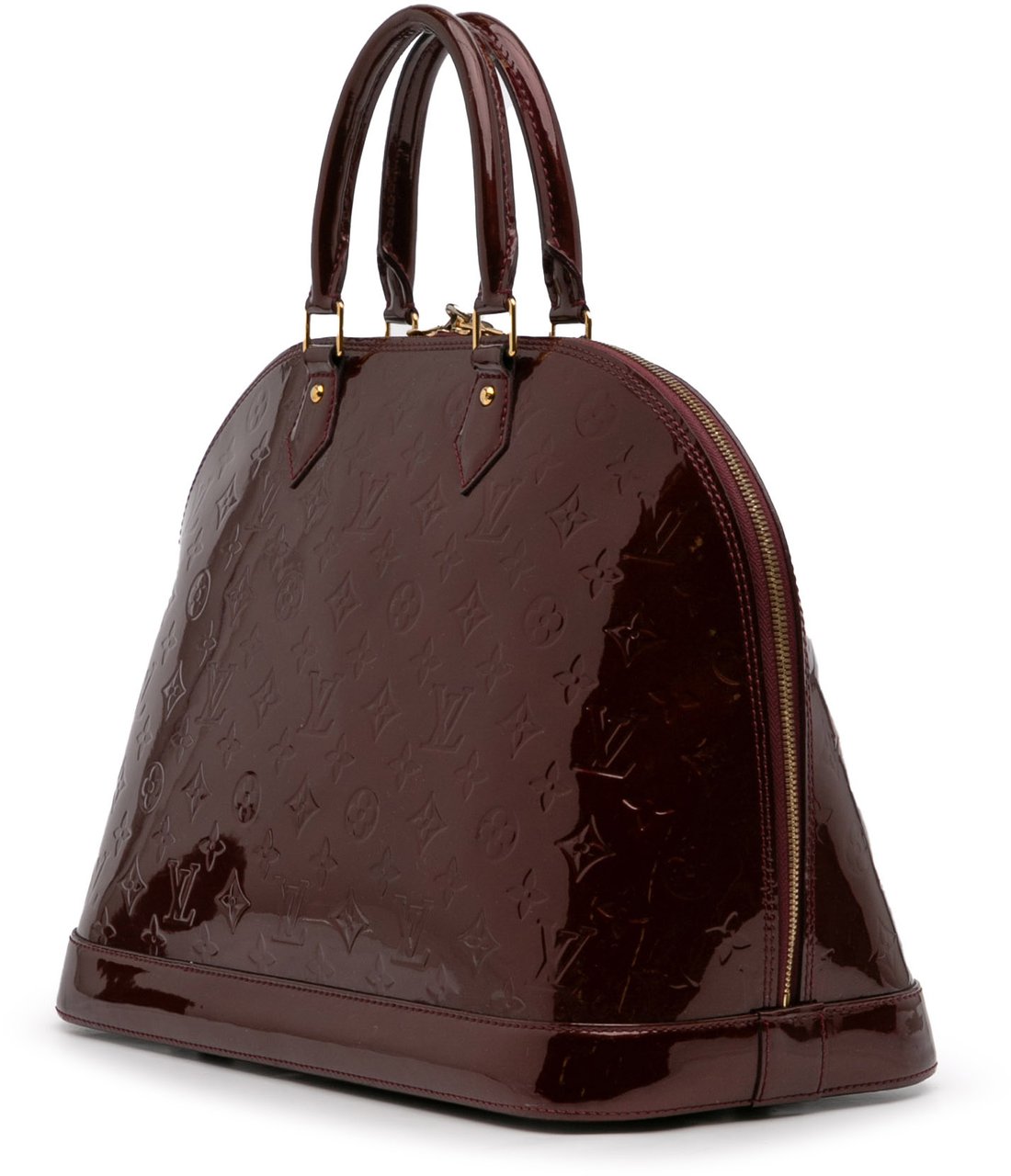 Louis Vuitton Monogram Vernis Alma GM Rood