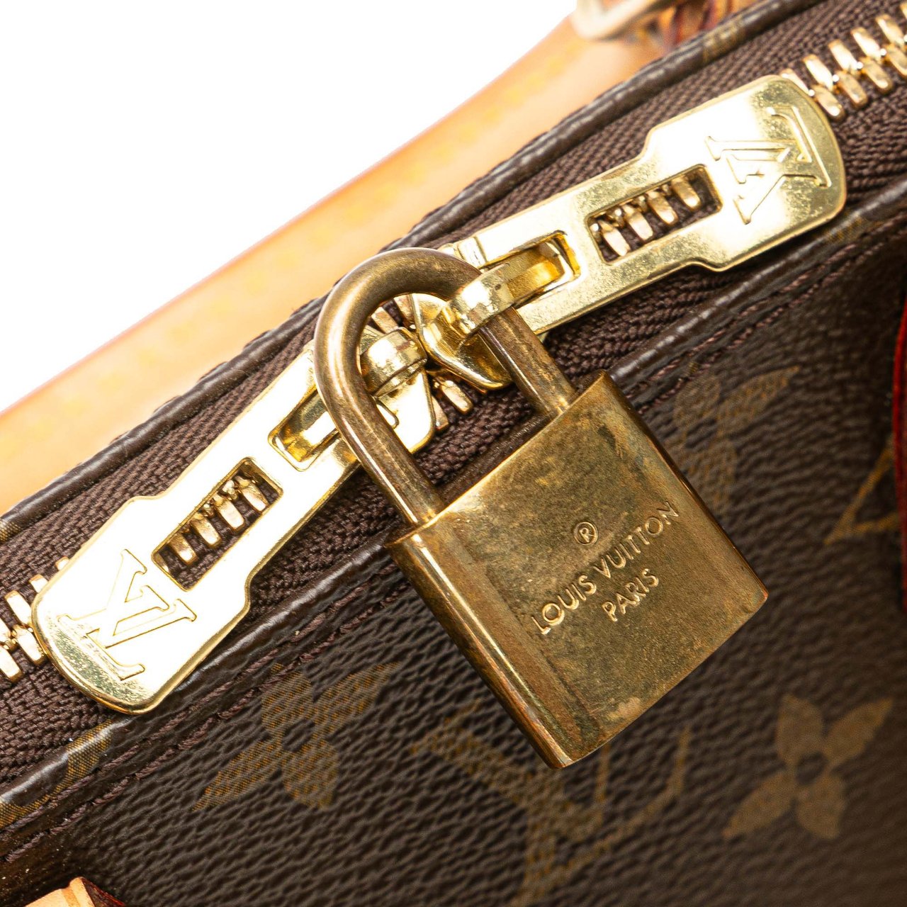 Louis Vuitton Monogram Alma BB Bruin
