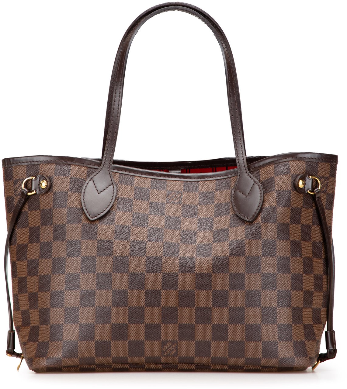 Louis Vuitton Damier Ebene Neverfull PM Bruin