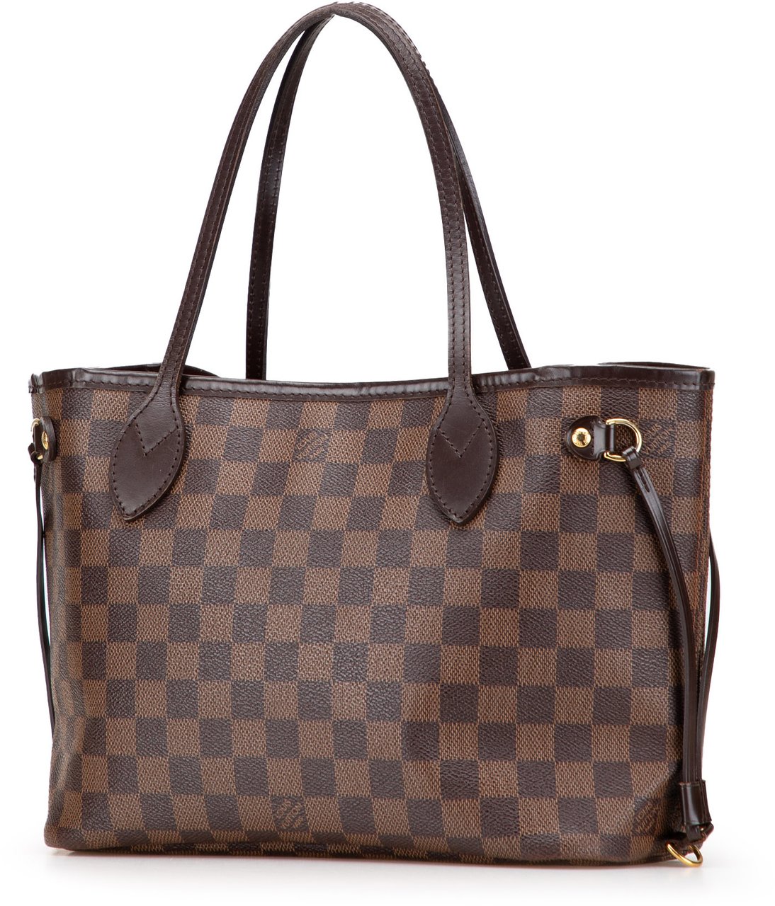 Louis Vuitton Damier Ebene Neverfull PM Bruin
