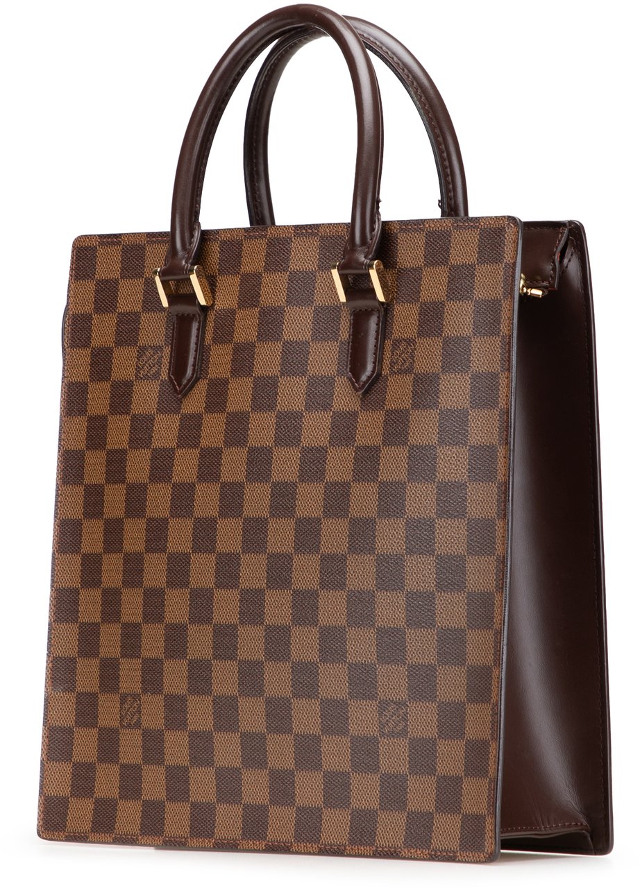 Louis Vuitton Damier Ebene Venice Sac Plat Bruin