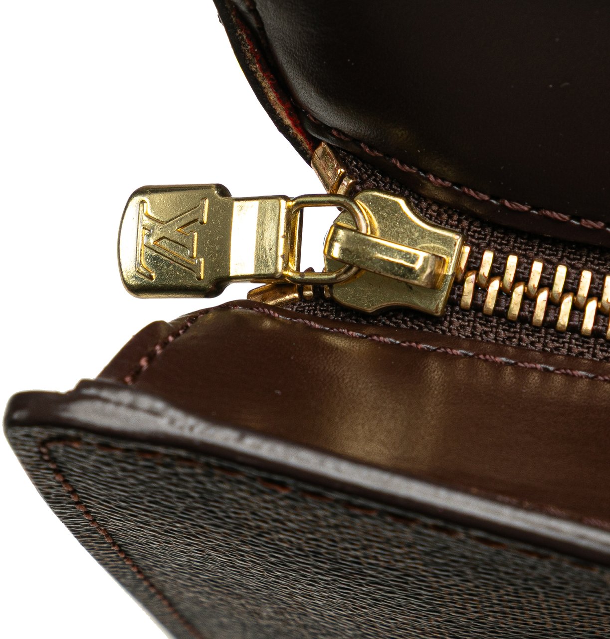 Louis Vuitton Damier Ebene Venice Sac Plat Bruin